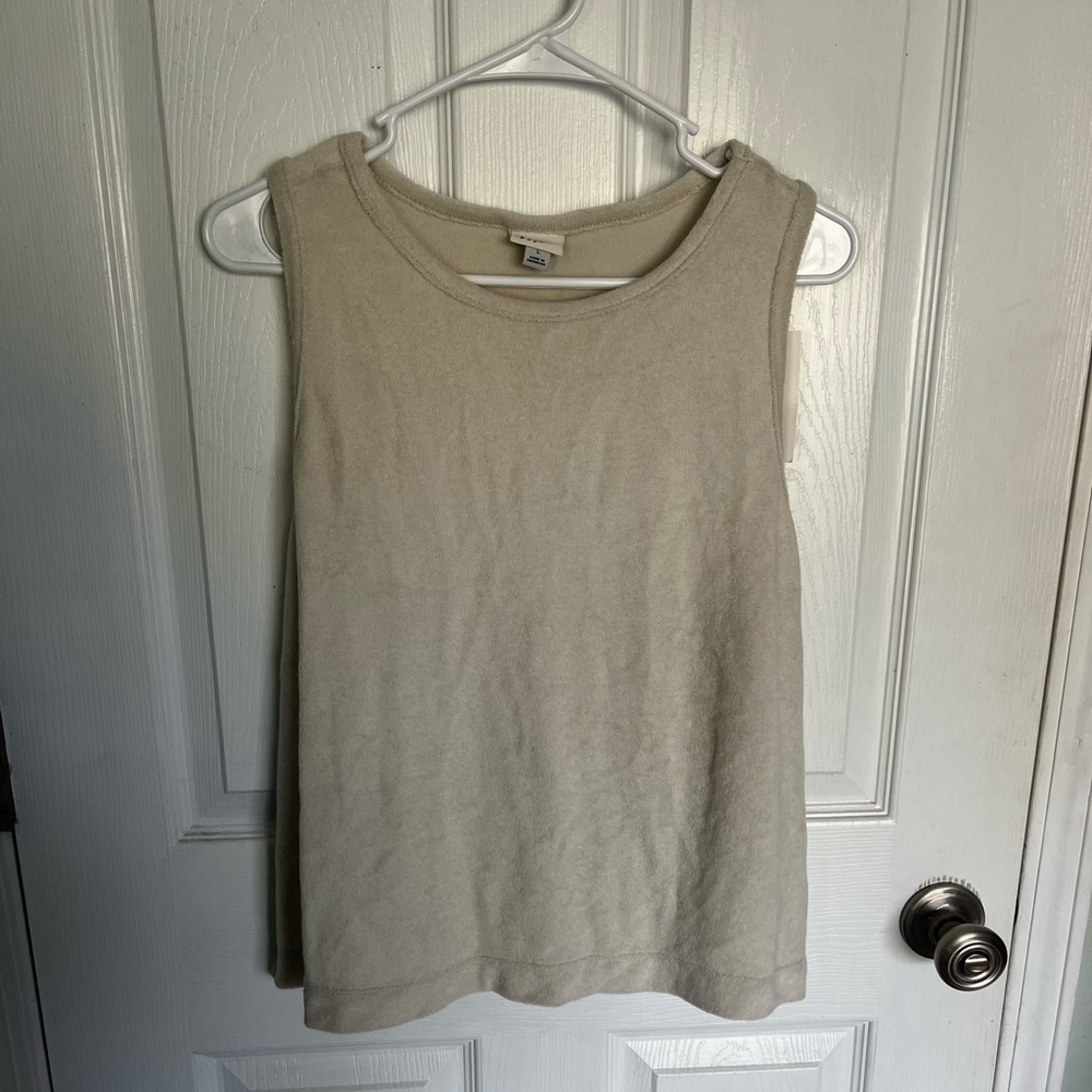 Cream tank top